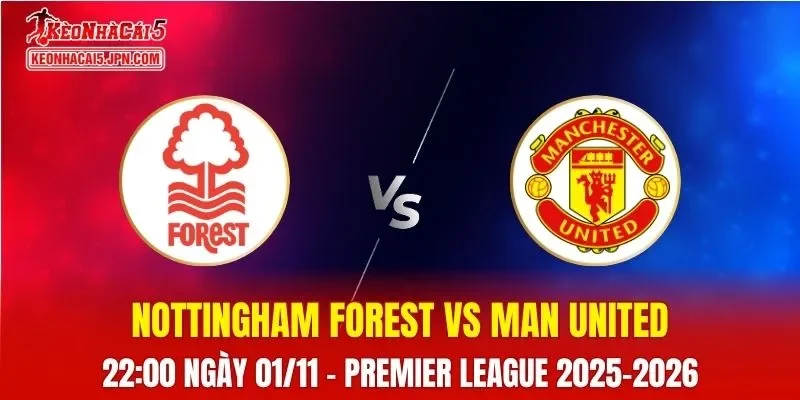 Nhận Định, Soi Kèo Nottingham Forest vs Man United, 22h00 ngày 01/11