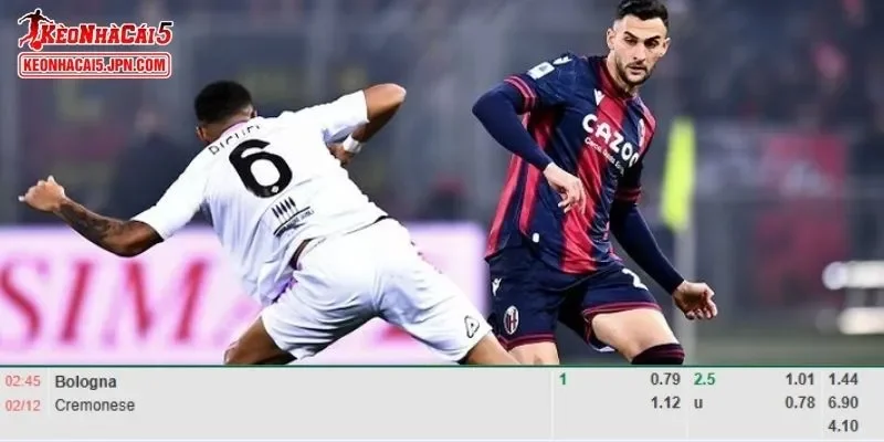 Phân tích kèo toàn diện nhất cho trận đấu Bologna vs Cremonese