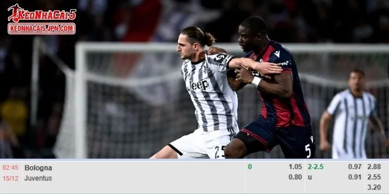 Soi kèo chi tiết nhất cho trận đấu giữa Bologna vs Juventus