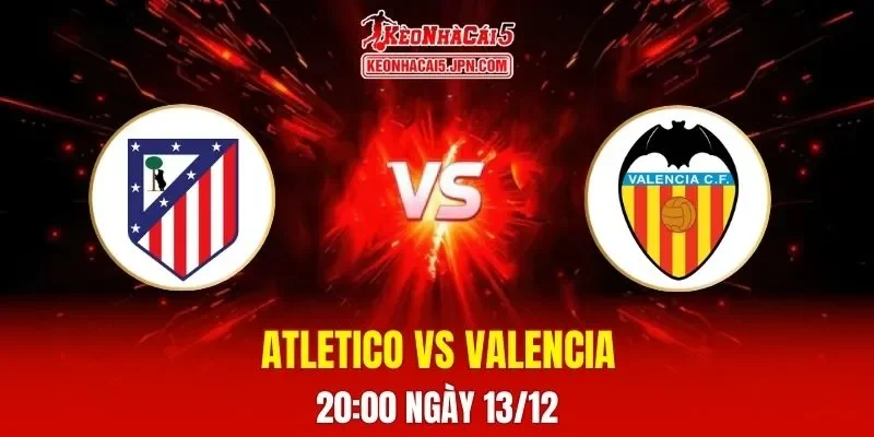 Soi Kèo Tài Xỉu, Phạt Góc Trận Atletico Vs Valencia, 20h00 Ngày 13/12