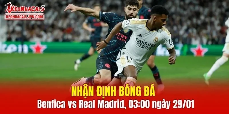 Trận đấu giữa Benfica vs Real Madrid hứa hẹn sẽ rất hấp dẫn