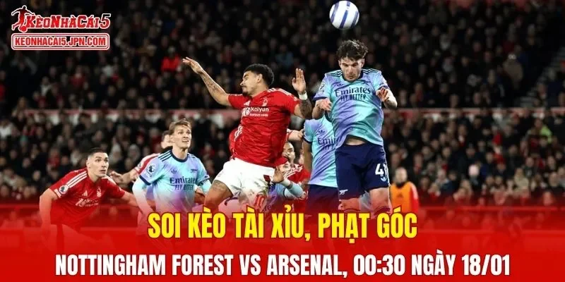 Trận đấu giữa Nottingham Forest và Arsenal đang hứa hẹn sẽ bùng nổ