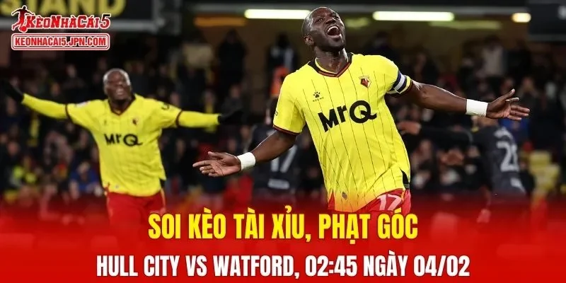 Cuộc đối đầu giữa Hull City và Watford hứa hẹn một trận cầu đầy kịch tính